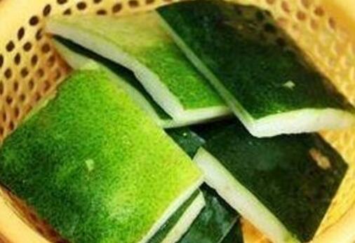 冬瓜皮的营养价值