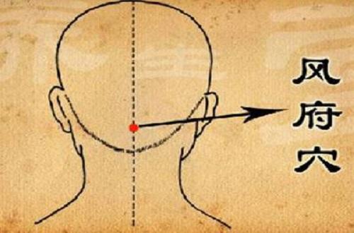 风府的准确位置图 风府的准确位置图和作用按摩方法