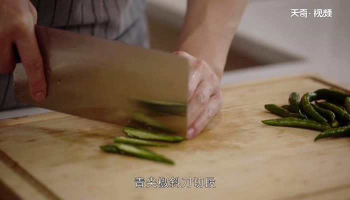 农家小炒肉的做法 农家小炒肉怎么做