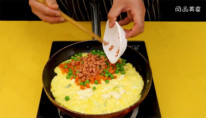 芝香杂菜煎蛋饼的做法 芝香杂菜煎蛋饼怎么做