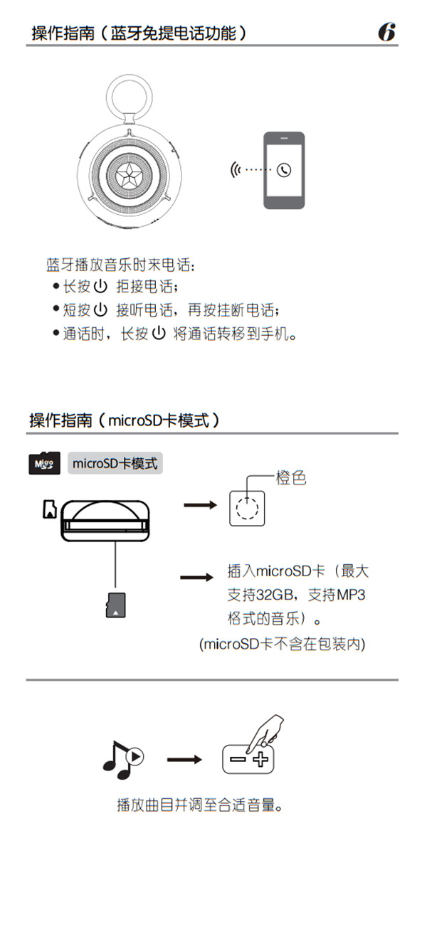 漫步者M101便携音箱产品使用说明书