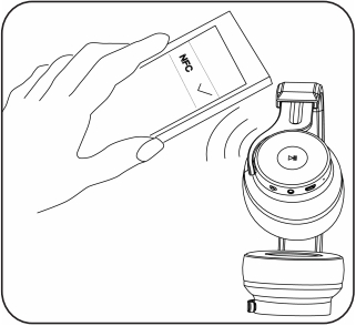 漫步者W855BT蓝牙耳机如何用NFC连接手机