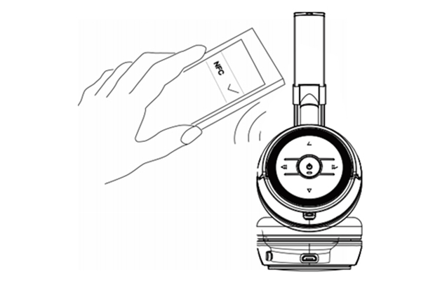 漫步者W675BT蓝牙耳机怎么使用NFC连接