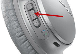 BOSE QC35耳机如何控制音乐播放