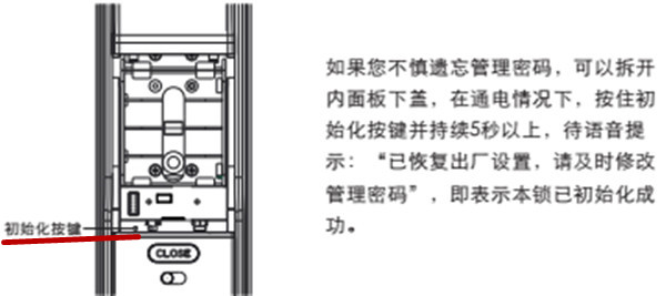 凯迪仕智能指纹锁怎么重新设置管理密码