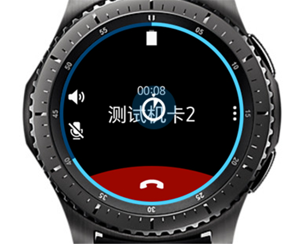 三星Gear S3智能手表怎么接听及挂断电话