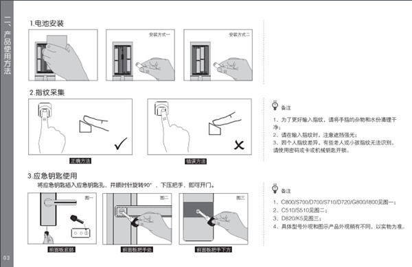 德施曼D820详细使用说明书