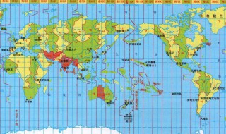 国际日期变更线是什么意思 地球仪上的国际日期变更线是什么意思