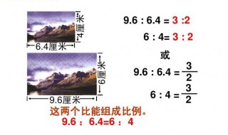 1.6,6.4,2和5可以组成比例吗（3:1.5和6:3能否组成比例你还有其他的方法吗）