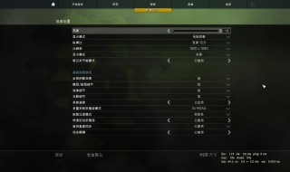 csgo画质设置（csgo画质设置职业选手）