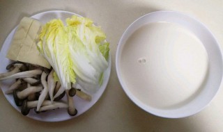 豆浆煮白菜做法 豆花煮白菜怎么做