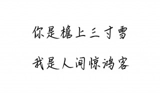 有哪些令你惊鸿的句子 有哪些令你惊鸿的句子英语