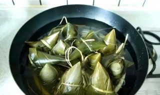 煮粽子要煮多久（铁锅煮粽子要煮多久）