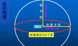 地球赤道周长 地球赤道周长多少公里