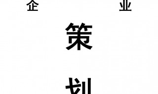 企业策划书怎么写（企业策划书怎么写免费）