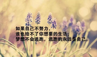 鼓励别人的话（鼓励别人的话暖心短句）