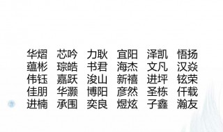 昵称男生简短好听霸气 昵称男生简短好听霸气三个字