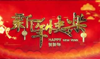 过年祝福的成语（过年祝福的成语有什么）