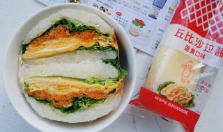 米饭三明治的做法 用米饭做三明治