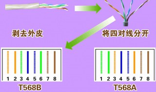 网线的接法介绍 网线的接法介绍图片