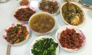 六菜一汤代表着什么 六菜一汤是否是禁忌