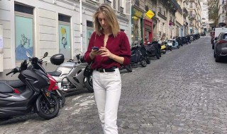 白裤子配什么颜色上衣（白裤子配什么颜色上衣男）