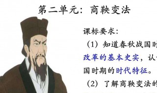 商鞅变法是哪个朝代（商鞅变法是哪个朝代死主张的）