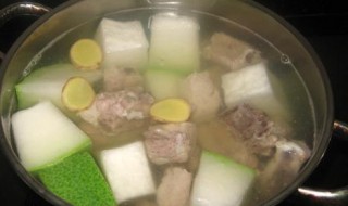 怎样做冬瓜排骨汤 怎样做冬瓜排骨汤好吃又简单