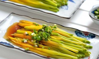 凉拌黄花菜 凉拌黄花菜图片