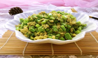 豆角炒鸡蛋（豆角炒鸡蛋的功效作用）
