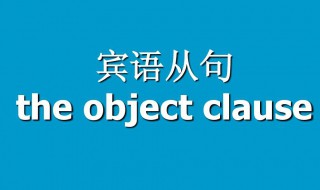 初中宾语从句讲解（初中宾语从句讲解ppt）