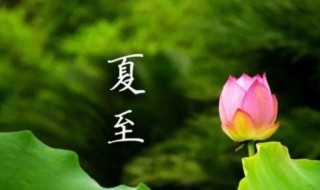 夏至节气的由来（夏至节气的由来及养生保健）