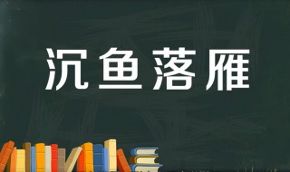 沉鱼落雁的故事和含义简短（沉鱼落雁的故事内容）