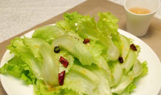圆生菜怎么凉拌才好吃 圆生菜怎么凉拌才好吃视频