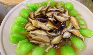 油菜香菇怎么炒（油菜香菇怎么炒才好吃）