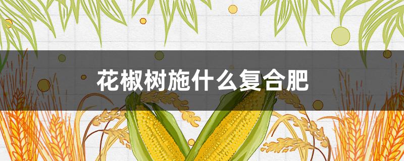 花椒树施什么复合肥