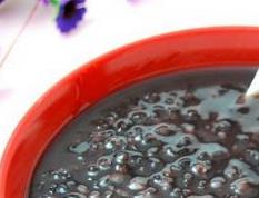 紫米粥的材料和做法教程 紫米粥的配料