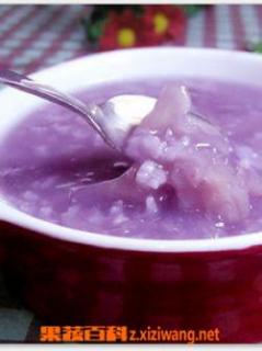 紫番薯粥（红薯紫薯粥）