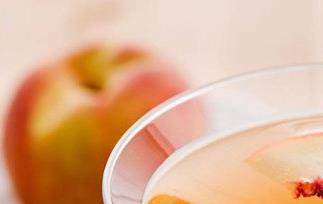 水蜜桃酒的功效与作用 水蜜桃果酒功效与作用
