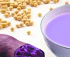 紫薯能与豆浆一起吃吗（紫薯能与豆浆一起吃吗）