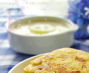 玉米铜锣饼（传统玉米饼）