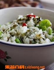蚕豆炒饭做法步骤（蚕豆饭怎么煮好吃）