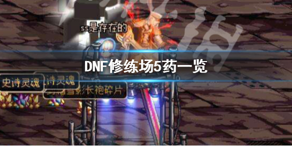 DNF修练场5药是什么 DNF修练场5药一览_网