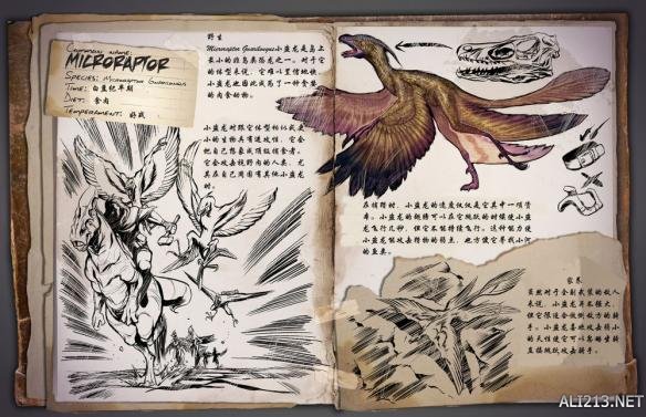 《方舟：生存进化》全物种原型对比图一览 阿根廷鹰
