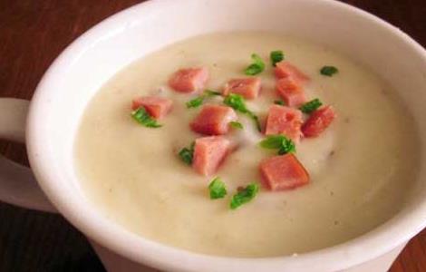 土豆鸡油菌浓汤