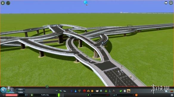 城市天际线交通系统新手指南 城市天际线交通系统基本教学 交通101-开下高速公路