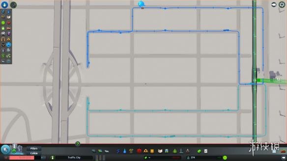 城市天际线交通系统新手指南 城市天际线交通系统基本教学 交通101-开下高速公路