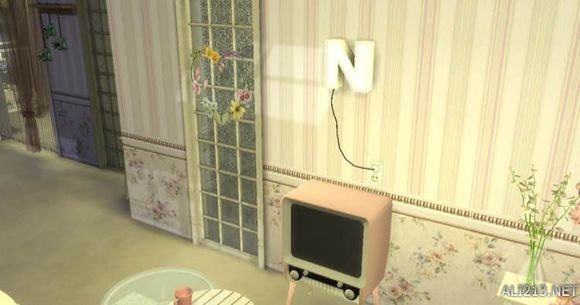 《模拟人生4》白色小清新式小房美图欣赏