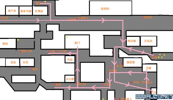 《侠客风云传》第一次杭州支线详细攻略介绍