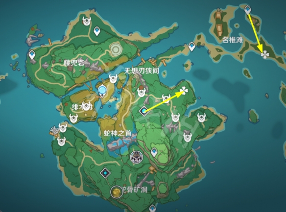 原神稻妻圣遗物狗粮在哪 原神稻妻圣遗物狗粮位置一览